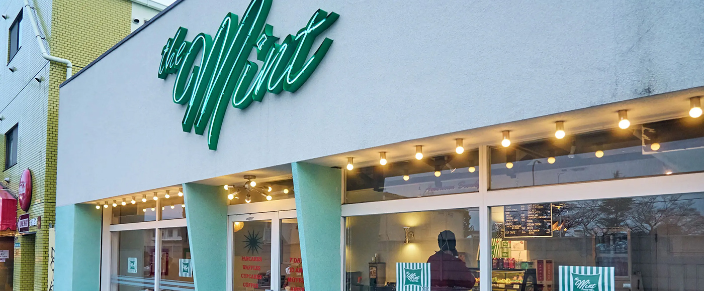 The MINT MOTELの外観
