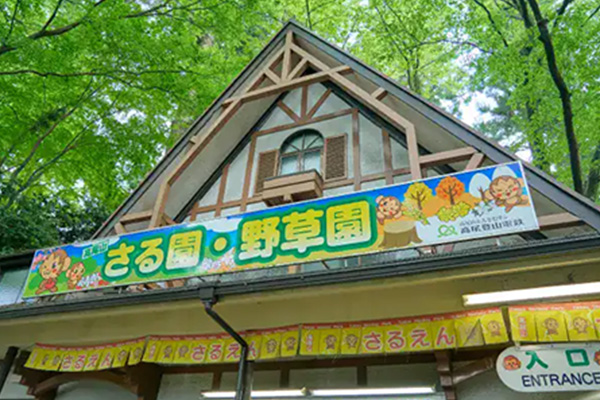 高尾山さる園・野草園