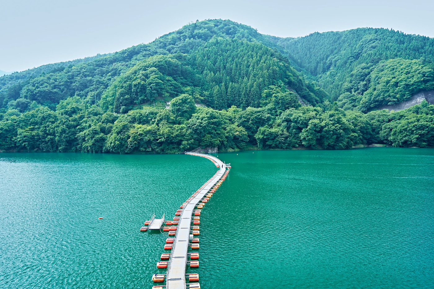 奥多摩湖の写真